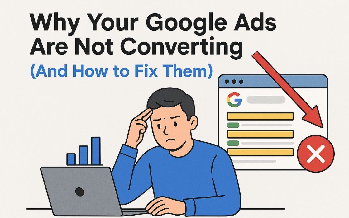 Why Your Google Ads Are Not Converting (And How to Fix Them)
